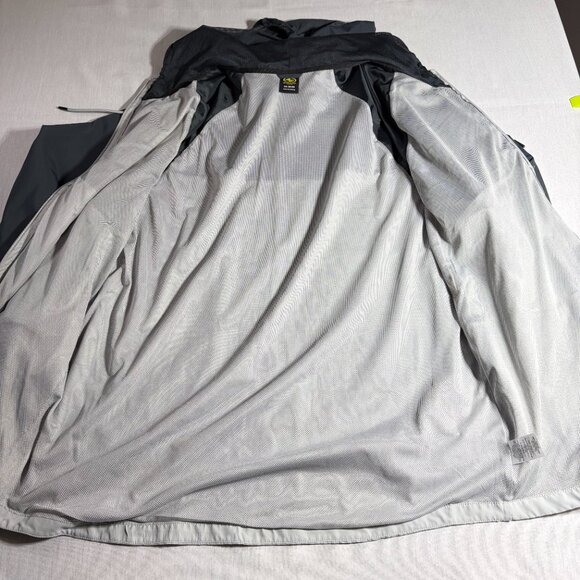 Athletic Works Men's Colorblock Windbreaker Jacket Coat Shades of Gray 2XL - Picture 9 of 11